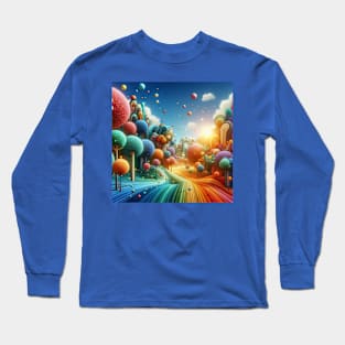 Fantasy Candyland Long Sleeve T-Shirt
